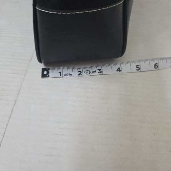 Black Tote Bag Things Remembered Personalized Houndstooth Clean Monogrammed - Picture 11 of 11